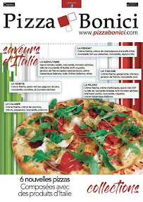 Menu / carte de Pizza Bonici Bessières à Bessières