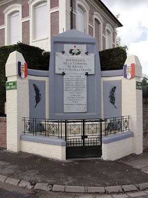 Monument aux morts de Brissy-Hamégicourt à Brissy-Hamégicourt