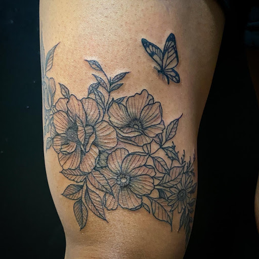 Explore tribal tattoo cover up ideas, creative tattoo ideas in Storm Lake, available at 900 Tattoo