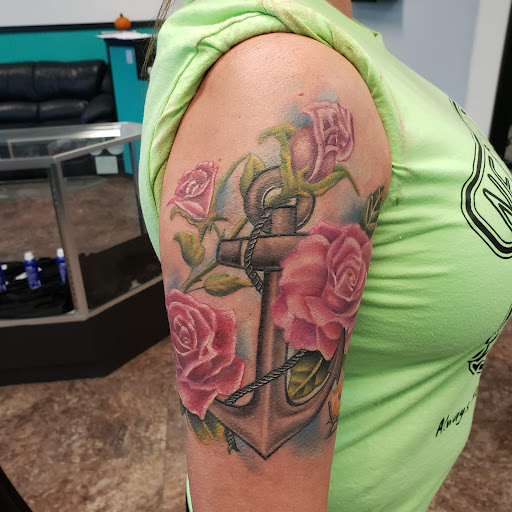 Explore friend group tattoo ideas, creative tattoo ideas in Nacogdoches, available at Blue Lotus Piercing and Tattoo