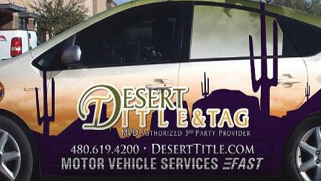 Desert Title And Tag Mvd Services