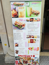 Mekong à Paris menu