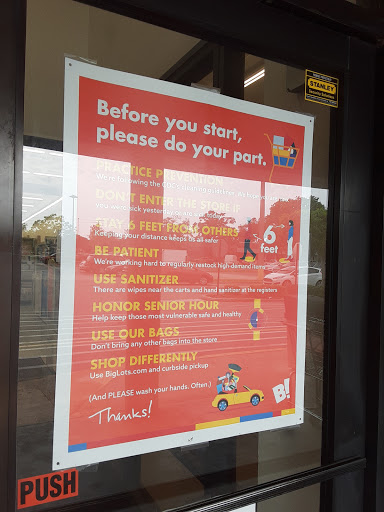 Discount Store «Big Lots», reviews and photos, 3830 S Nova Rd, Port Orange, FL 32127, USA