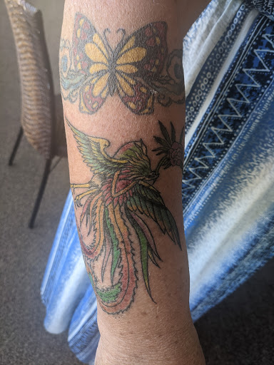 Explore chest plate tattoo ideas, creative tattoo ideas in Sedona, available at Ascension Tattoo