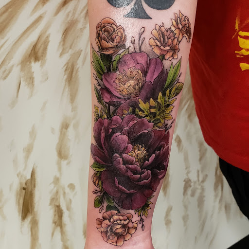 Explore beer tattoo ideas, creative tattoo ideas in Manchester, available at Neon Lady Tattoo Studio and Art Gallery