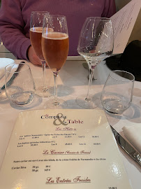 Menu / carte de Le Comptoir & La Table à Deauville