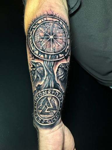 Explore code tattoo ideas, creative tattoo ideas in Mobile, available at Brothers Ink Tattoo Parlor