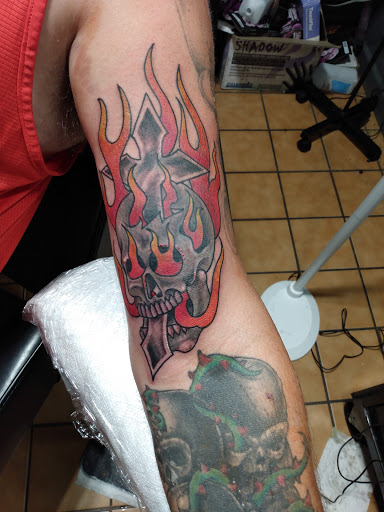 Explore initial tattoo ideas for guys, creative tattoo ideas in Taos, available at Muerte Tattoo Taos