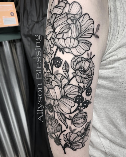 Explore mens travel tattoo ideas, creative tattoo ideas in Kent, available at War Horse Ink