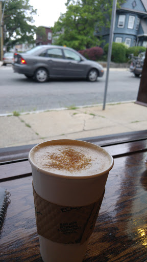 Coffee Shop «Green T Coffee Shop - Rozzie», reviews and photos, 873 South St, Roslindale, MA 02131, USA