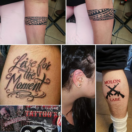 Explore stitch tattoo ideas for ladies, creative tattoo ideas in Elko, available at Tom Custom Tattoos and Body Piercing Studio