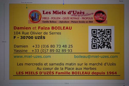 Magasin bio Les Miels d'Uzès Famille BOILEAU maison fondée en 1964 Uzès
