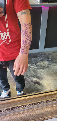 Explore chd tattoo ideas, creative tattoo ideas in Forest Grove, available at Necropolis Tattoo