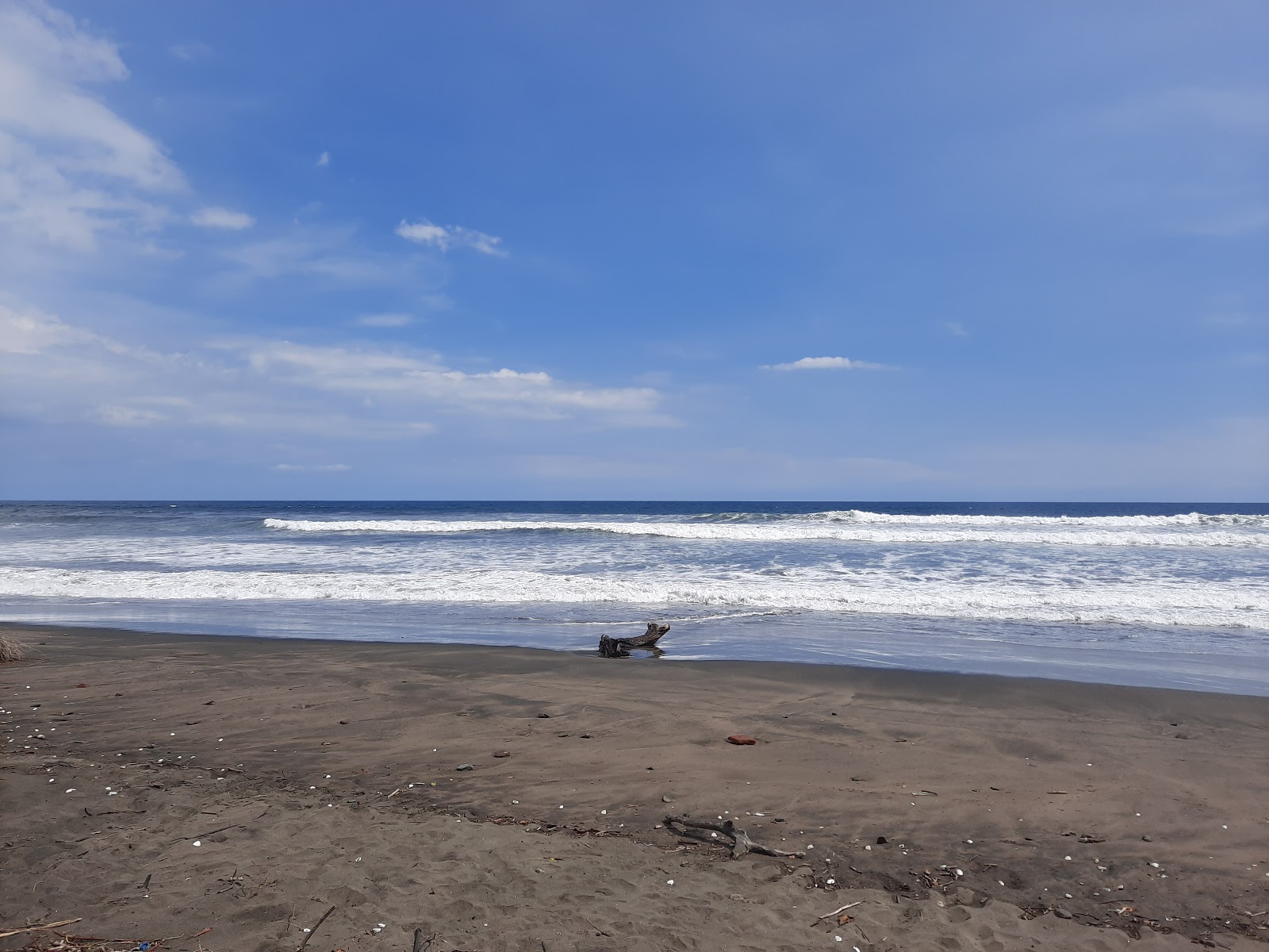 Foto van Los Zorros beach met recht en lang