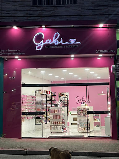 Logo da empresa - Gabi Acessórios e Makeup