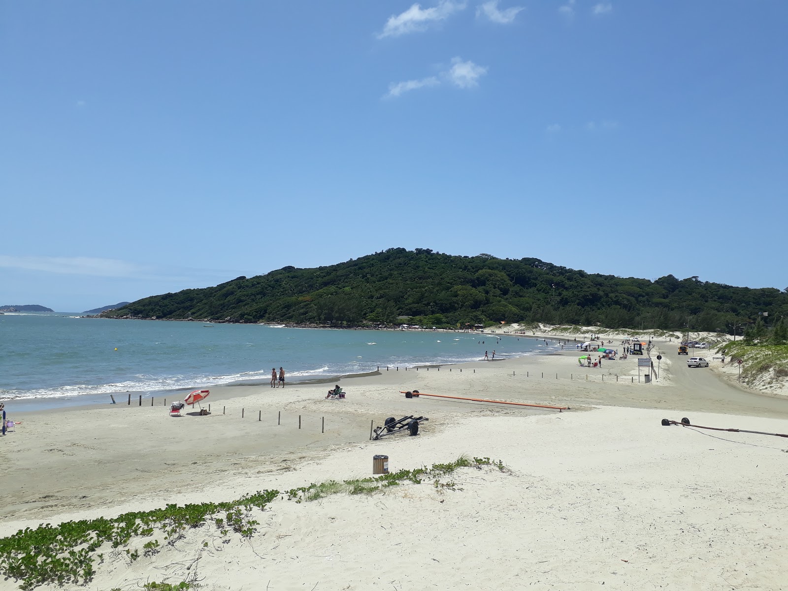 Foto van Praia do Sonho II met turquoise puur water oppervlakte