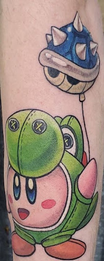 Explore lower sleeve tattoo ideas, creative tattoo ideas in Mesa, available at Ranger Tattoo & Piercing