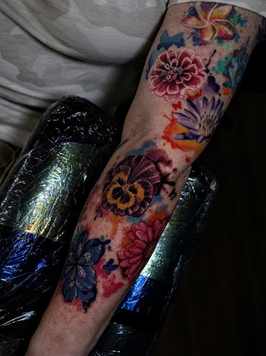 Find mexican american flag tattoo ideas for your next unique tattoo in Homosassa at Citrus Tattoos