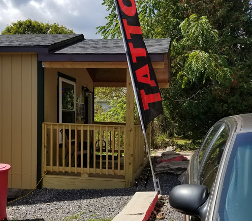 Explore sleeve men tattoo ideas, creative tattoo ideas in Davis, available at SIX GUN SOUND TATTOO