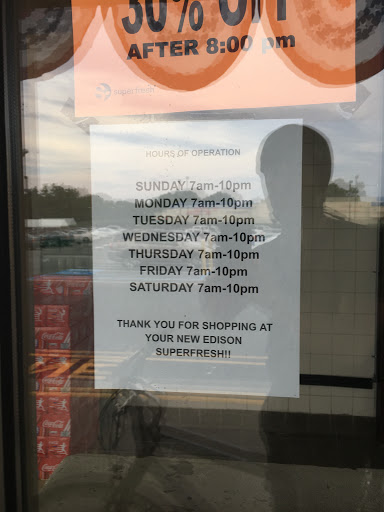 Supermarket «Superfresh», reviews and photos, 1185 Amboy Ave, Edison, NJ 08837, USA