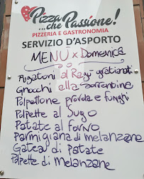 Pizzeria Pizza Che Passione à Boscotrecase (la carte)