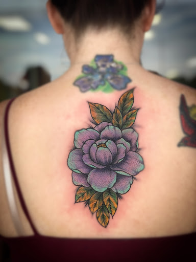 Explore woods tattoo ideas, creative tattoo ideas in Macon, available at Barefoot Ink