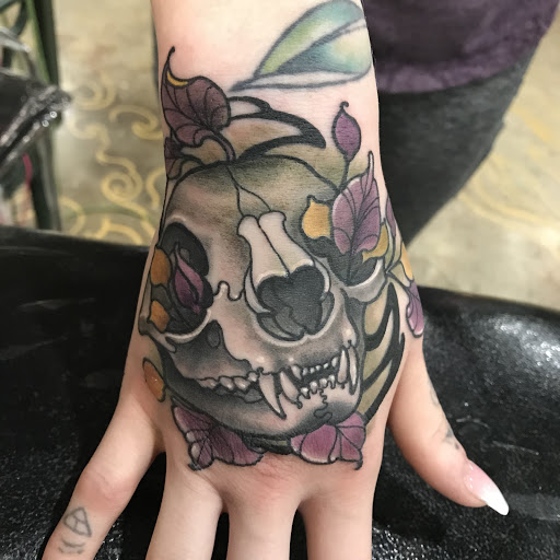 Explore gothic tattoo ideas for men, creative tattoo ideas in Raleigh, available at Triple Moon Tattoo