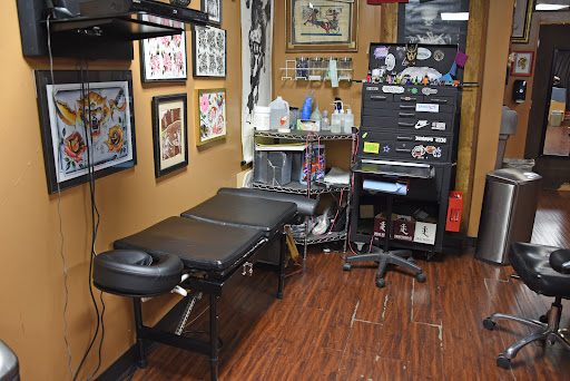 Explore animal sleeve tattoo ideas, creative tattoo ideas in Huntsville, available at Art-I-Facts Tattoo Gallery