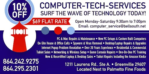 Computer Repair Service «Computer-Tech-Services», reviews and photos, 1211 Laurens Rd, Greenville, SC 29607, USA