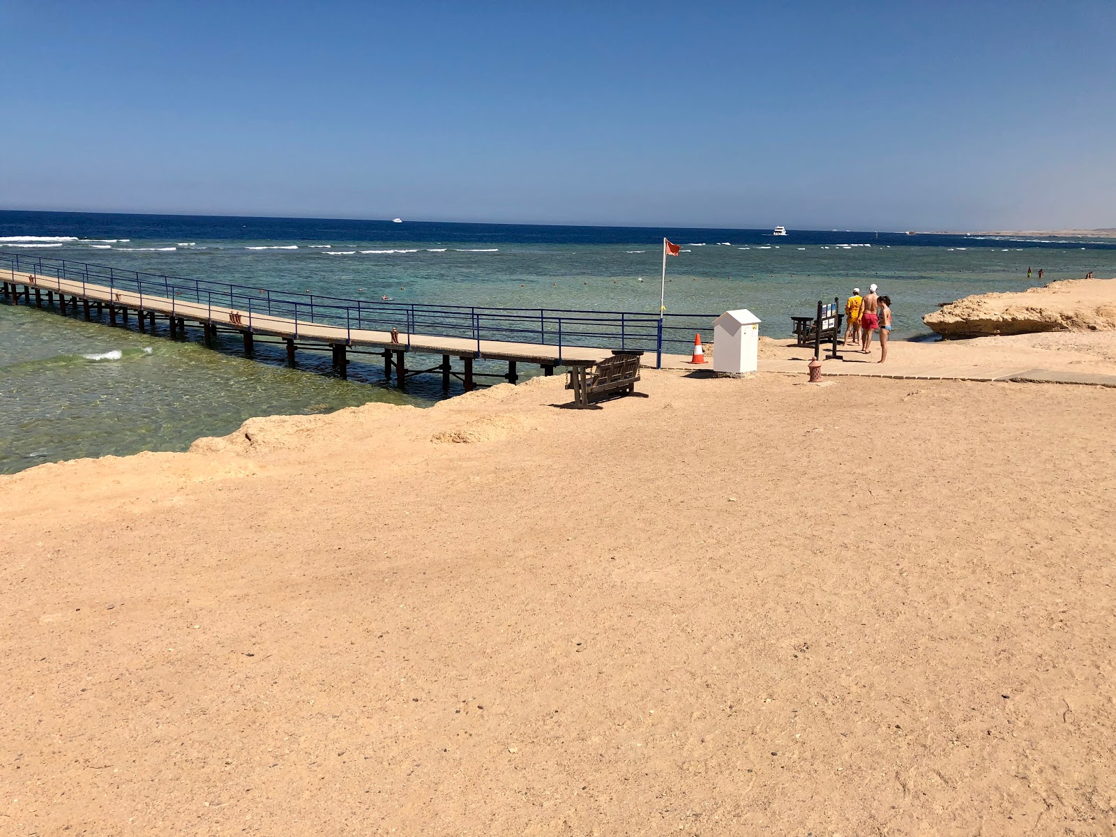 Fotografija Ghalib Beach priljubljeno mesto med poznavalci sprostitve