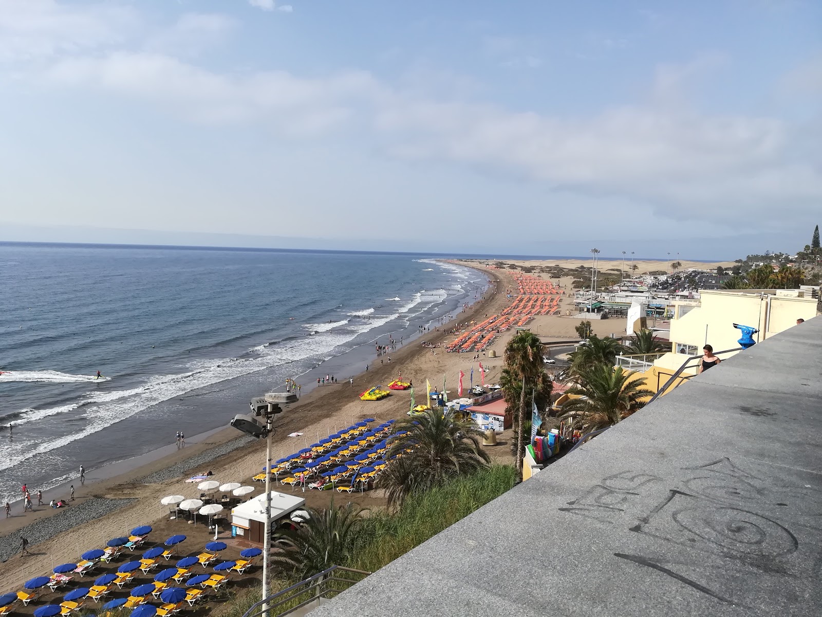 Fotografie cu Plaja Maspalomas cu nivelul de curățenie înalt