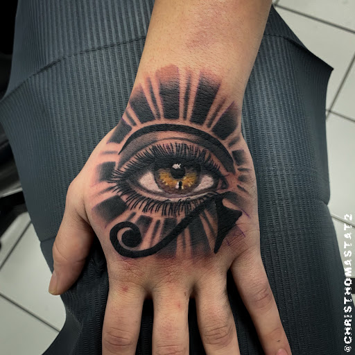 Explore small egyptian tattoo ideas, creative tattoo ideas in Sherwood, available at Golden Lotus Tattoo Studio