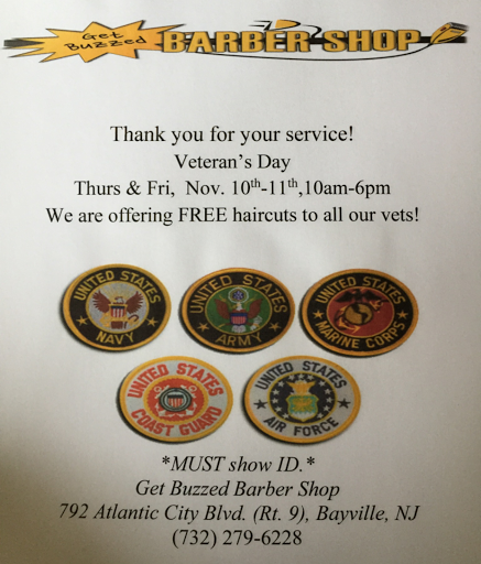 Barber Shop «Get Buzzed Barber Shop», reviews and photos, 792 U.S. 9, Bayville, NJ 08721, USA