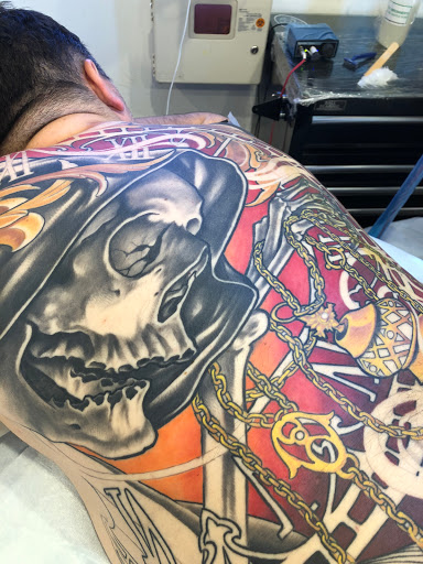 Explore horror tattoo ideas, creative tattoo ideas in San Diego, available at Guru Tattoo