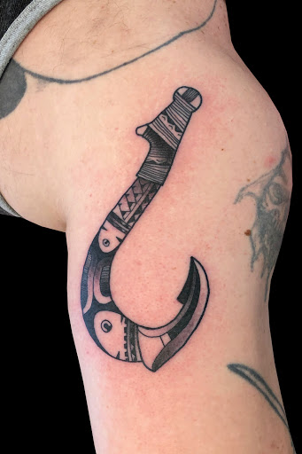 Explore hitchhiker's guide to the galaxy tattoo ideas, creative tattoo ideas in Lahaina, available at Sweet Trade Tattoo