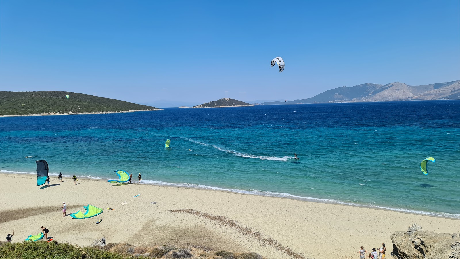 Photo of Great sand beach located in natural area