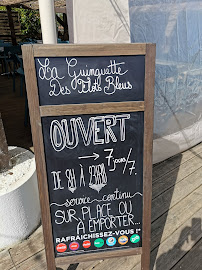 Menu / carte de Bar restaurant Les Flots Bleus à L'Aiguillon-la-Presqu'île