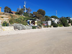 Photo of Opossum Bay Beach and the settlement