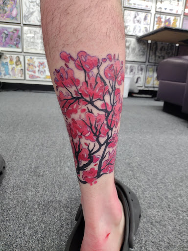 Explore tattoo sleeve ideas with trees, creative tattoo ideas in Sierra Vista, available at Enchanted Dragon Inc.
