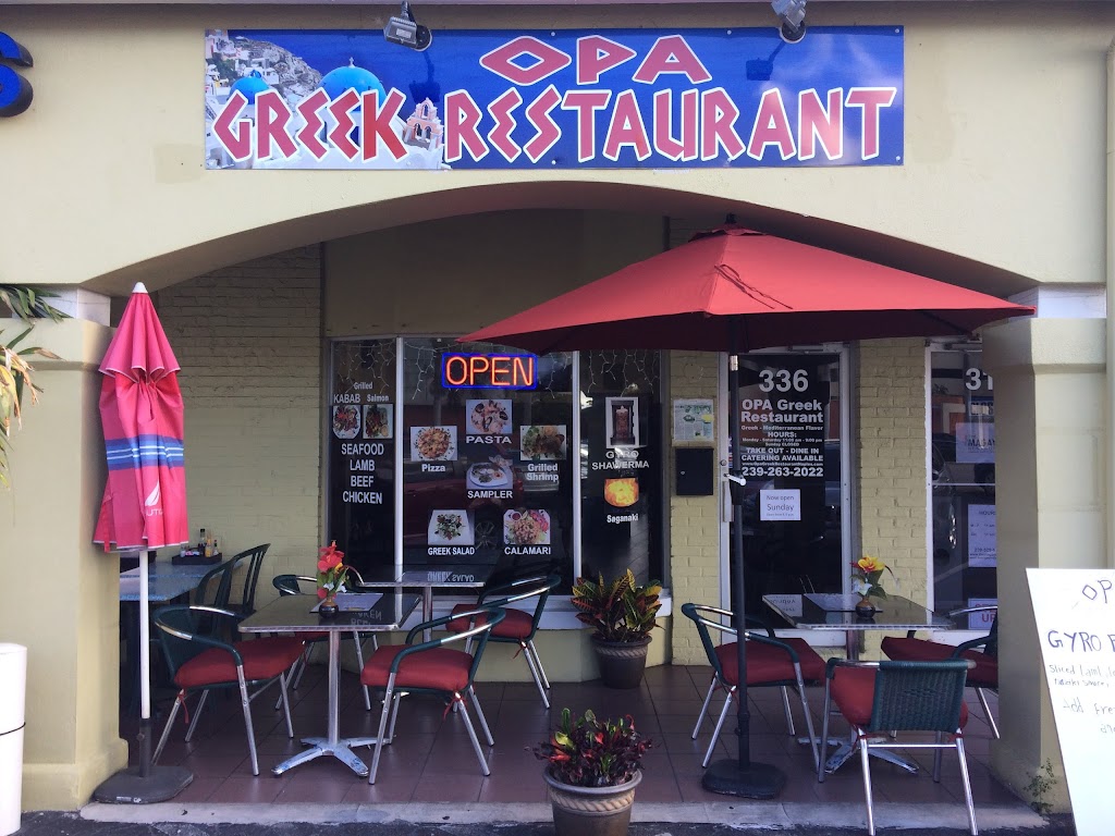 Opa Greek Restaurant Naples, FL 34102 Menu, Reviews, Hours & Contact