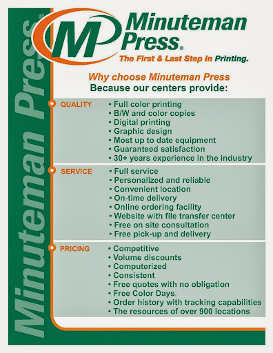 Commercial Printer «Minuteman Press», reviews and photos, 2312 E Sharon Rd, Sharonville, OH 45241, USA