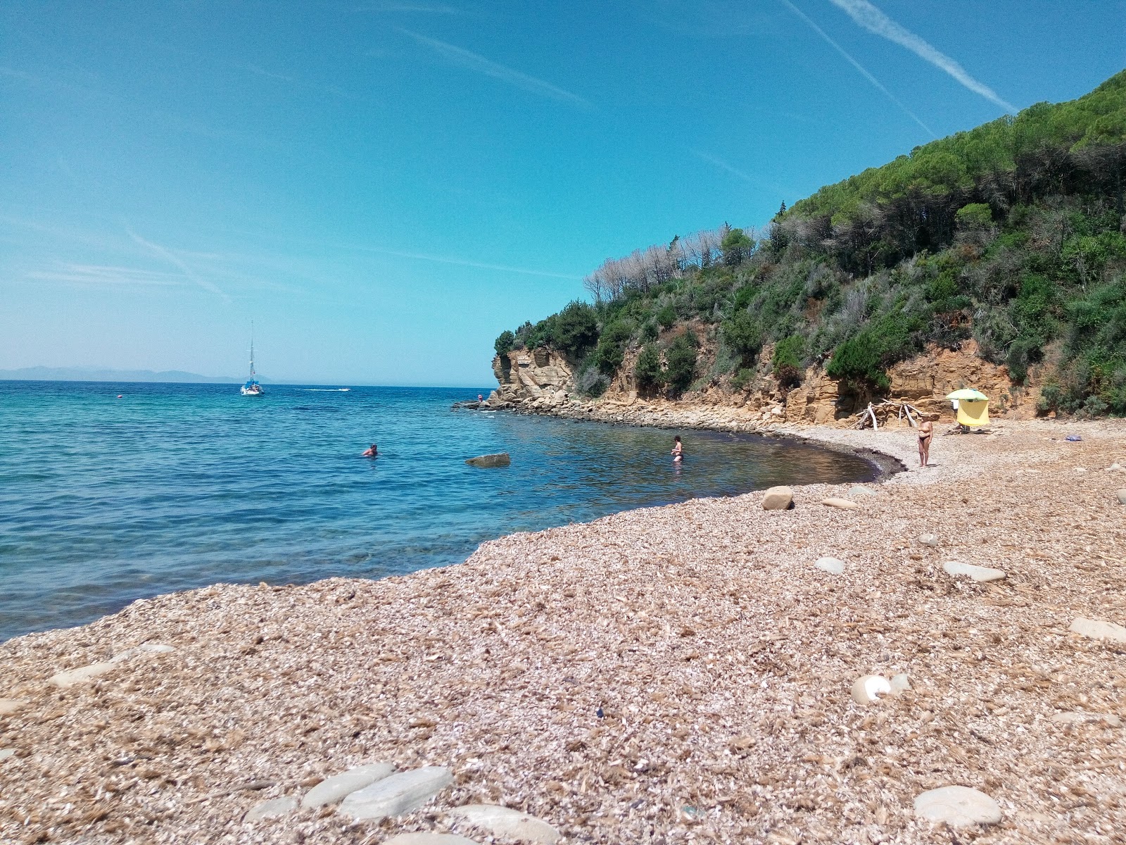 Foto af Cala Martina beliggende i naturområde