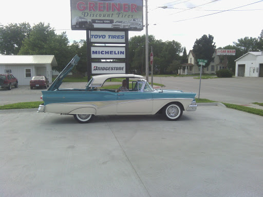 Tire Shop «Greiner Discount Tires», reviews and photos, 1409 E Washington St, Washington, IA 52353, USA