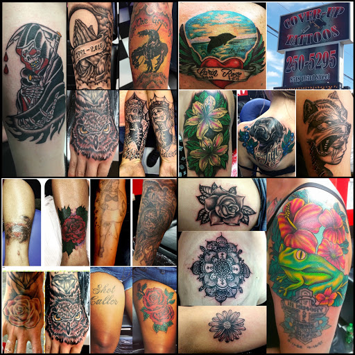 Explore beautiful disaster tattoo ideas, creative tattoo ideas in Jacksonville, available at Cover Up Tattoos