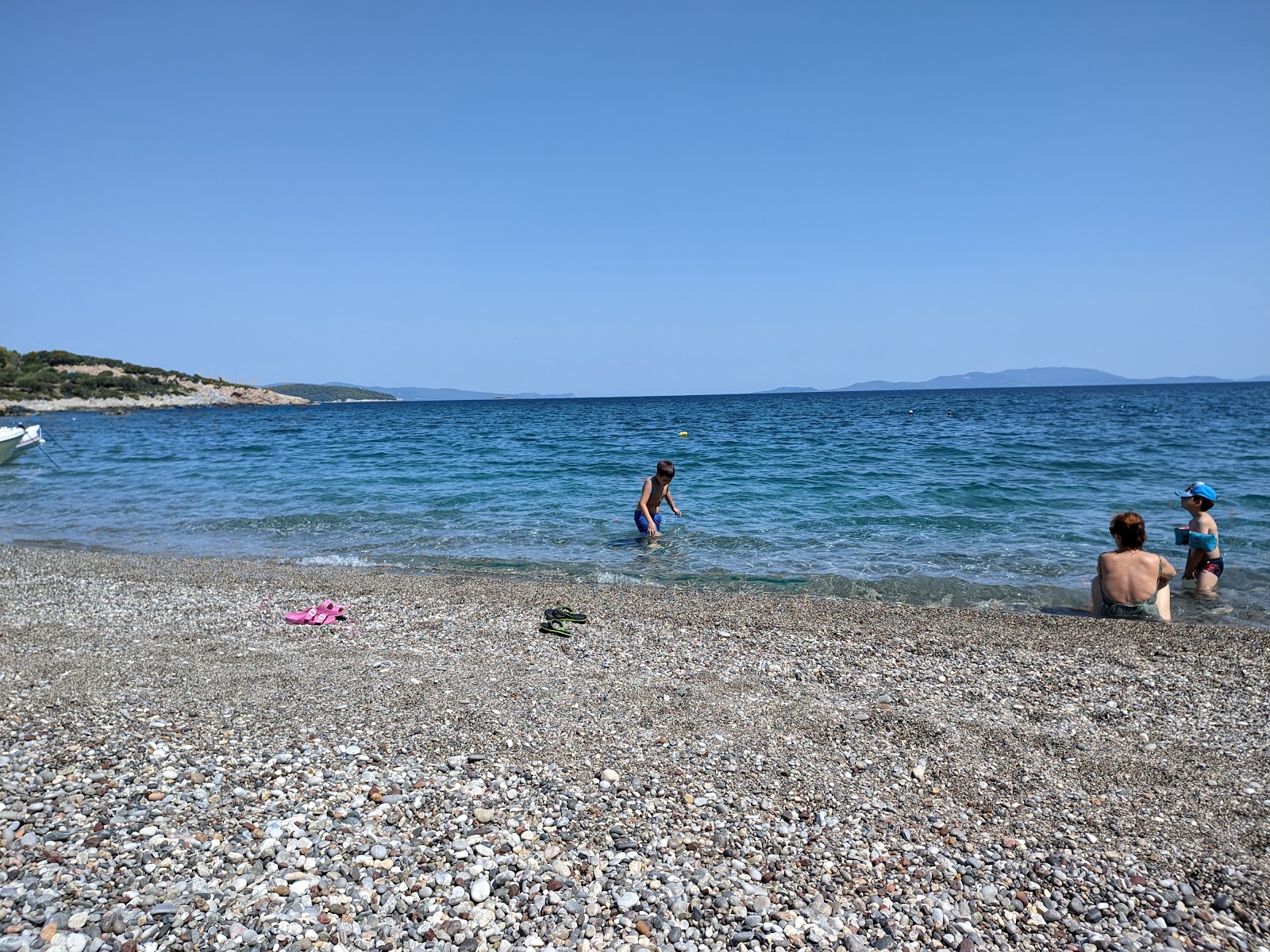 Foto di Agios Ioannis Beach con una costa spaziosa