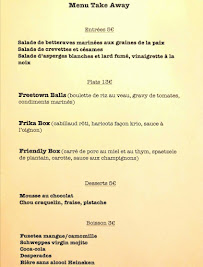 Restaurant O. friend's à Strasbourg - menu / carte