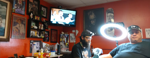 Explore stained glass tattoo ideas, creative tattoo ideas in San Angelo, available at Inkland Tattoo Studio