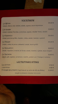 Restaurant français Âmes Soeurs à Val de Briey (le menu)