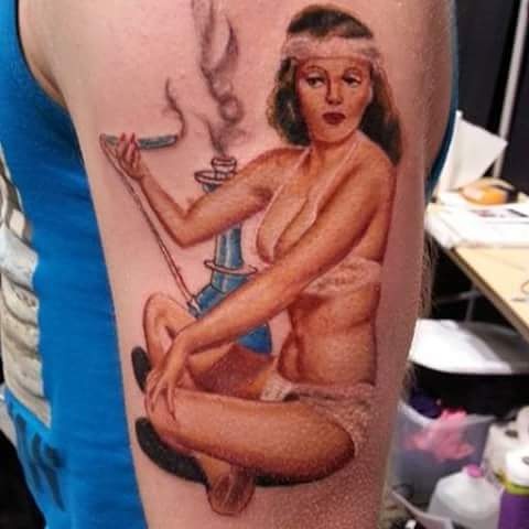 Explore tattoo of son's name ideas, creative tattoo ideas in Sacramento, available at 13 MAG TATTOO