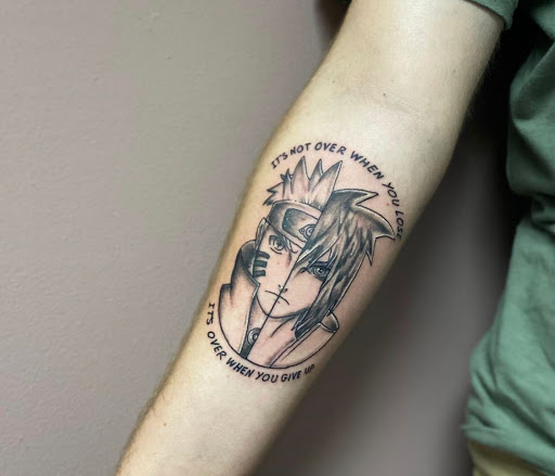 Explore molon labe tattoo ideas, creative tattoo ideas in Kenosha, available at Kenosha Tattoo Company